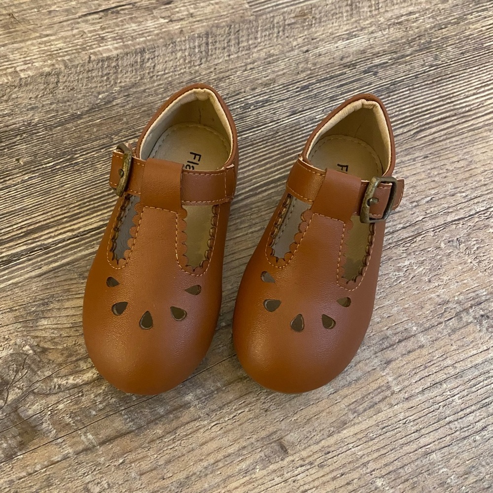 NWOT Toddler Girl T-strap Shoes